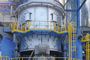 Another example of the MVR 5000 R-4. The smaller of the two raw material mills for Ultratech has the same size