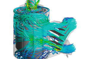 3 Air and material flow simulation in a Koesep®
