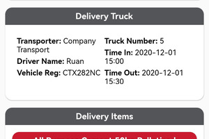 3 Delivery information