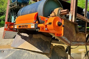 1 Rotary twist tensioner on primary cleaner