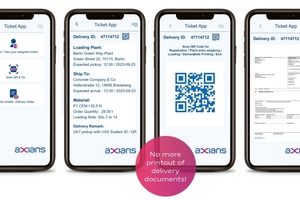 2 Axians Ticket App for a digital delivery data workflow