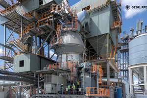 An MVR cement mill of similar size