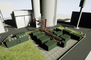 Construction of a separation plant at Höver