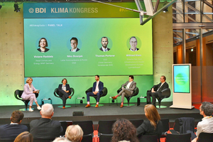 1 Discussion at the BDI Climate Congress 2023