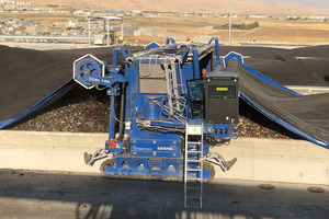 The Eggersmann Convaero Con windrow turners with the Convaero membrane ensure an optimal drying process