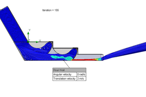 5 Example of one of the unconventional chute designs analyzed