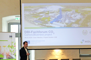 3 Sven Weidner from Holcim presented a concrete example of what decarbonization in the cement industry could look like