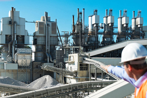 7 Lime kilns in a plant in Germany