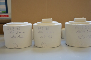 3 Standard mould made of RC plaster