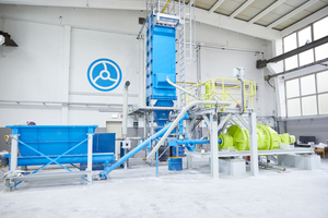 1 View of the pilot plant