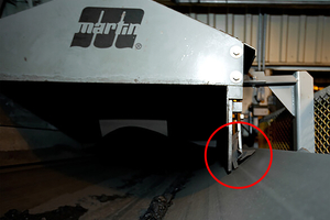 New designs in skirtboards allow for double skirting that fluctuates with the belt for a better seal