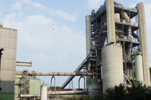 3 Heat exchanger with rotary kiln at the site in Lägerdorf