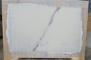 7 Formwork-free compartment filled with foam gypsum (demonstrator timber framework) with plaster base (practical test Project Leichtgips [42])