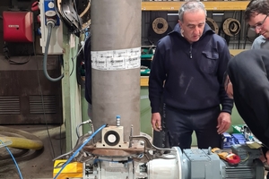 9 Workshop test of rotary valves