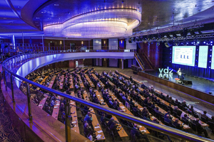 View into the auditorium