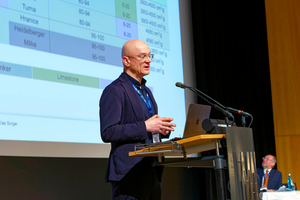 2 The first presentation of the day was held by Dr Klas Sorger, Wacker Chemie, and focussed on the improvement of the carbon footprint of drymix mortars