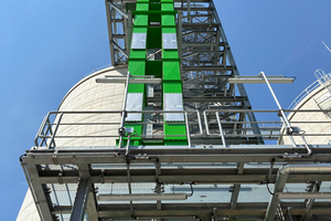 1 High capacity belt bucket elevator for alternative fuels as delivered by the Di Matteo Group